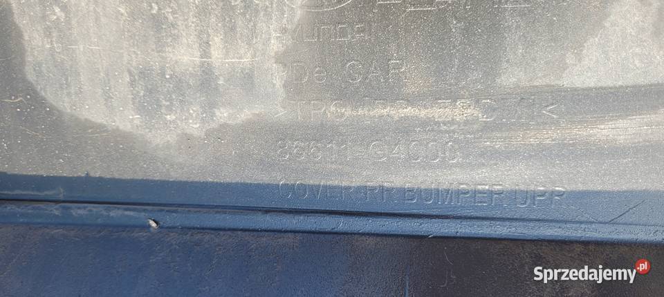 ZDERZAK TYLNY TYL HYUNDAI I30 III HB 2017 śląskie Ruda Śląska sprzedam