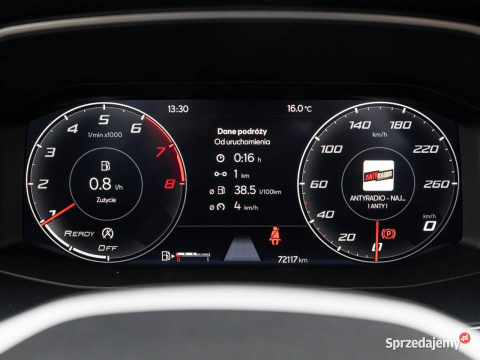 Seat Leon 15 TSI Podgrzf I kier Czcof Virtual centralny zamek Pępowo