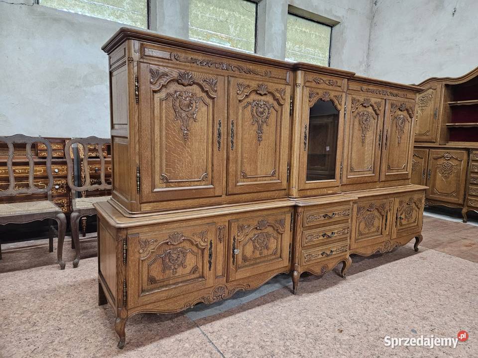 Duża francuska komoda Ludwikowska kredens Nowy Sącz