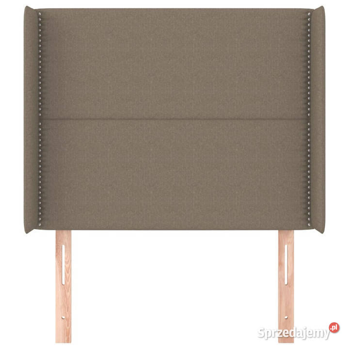 Zagłówek uszak taupe 103x16x118128 tkanina Ramy i stelaże Warszawa