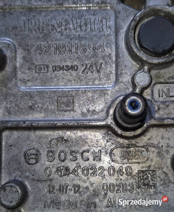 RENAULT POMPA ADBLUE 2 generacji 7421911394 Zawichost