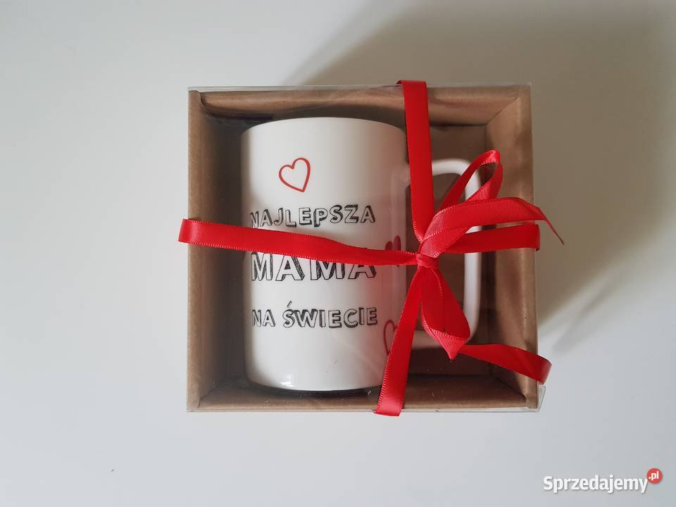 Nowy kubek w pudełku Najlepsza Mama 440 ml Dzień mazowieckie Warszawa