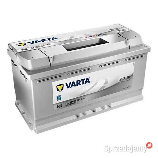 Akumulator VARTA Silver Dynamic H3 100Ah 830A Akumulatory Białystok sprzedam