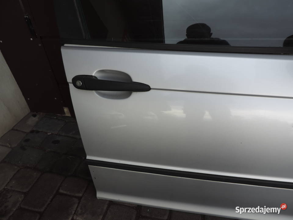 DRZWI PRAWY PRZÓD BMW E46 KOMBI TTITAN SILBER Drzwi Nowy Sącz sprzedam