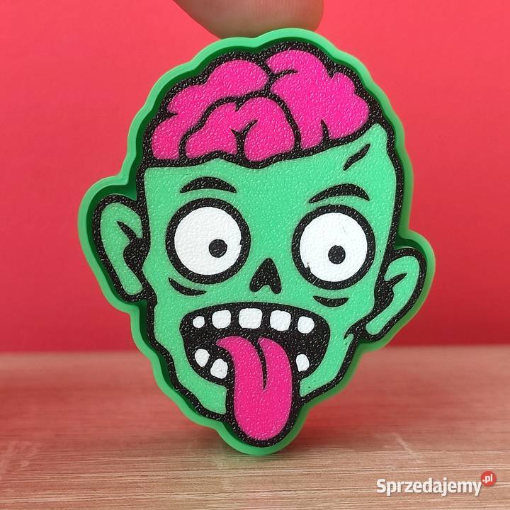 Klikacz Halloween Kliker Zombie mózg Fidget Tuchola sprzedam
