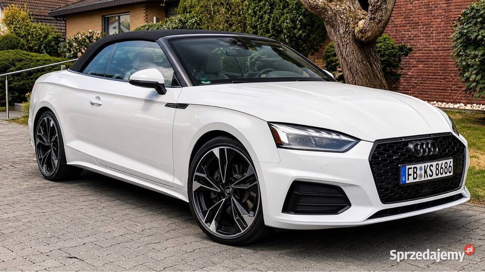 Audi A5 cabrio 20 TFSI 280 Quattro Dokumenty 93852km Opole
