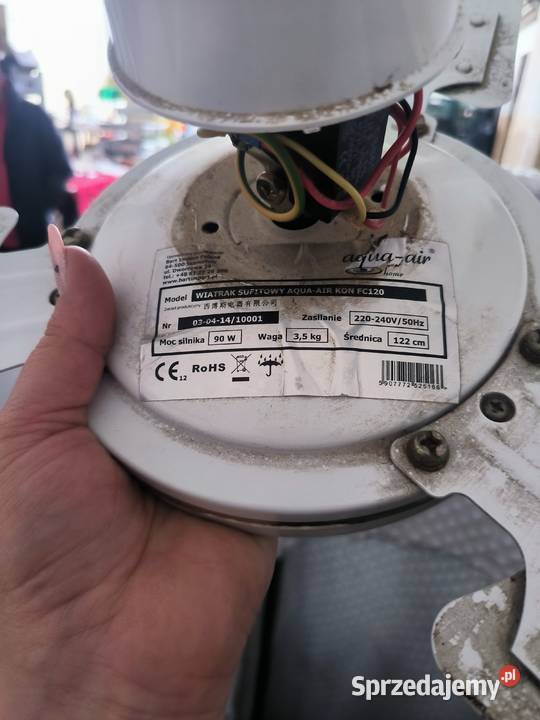 SPRZEDAM Wiatrak wentylator sufitowy 2 sztuki