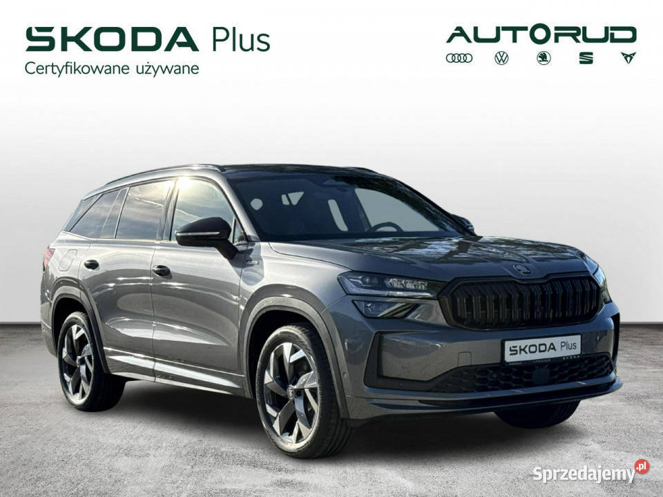 koda Kodiaq Sportline 15TSI mHEV DSG 2024 łopatki zmiany biegów Kielce