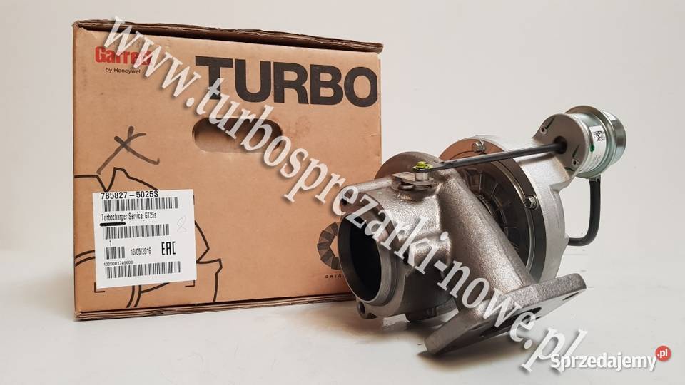 Turbosprężarka GARRETT 7858275025S 7858270025 mazowieckie Siedlce sprzedam