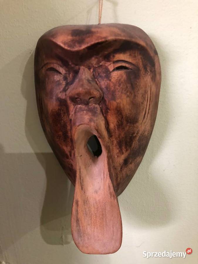 Maska etniczna plemienna Afryka Azja Bali Rękodzieło Kraków