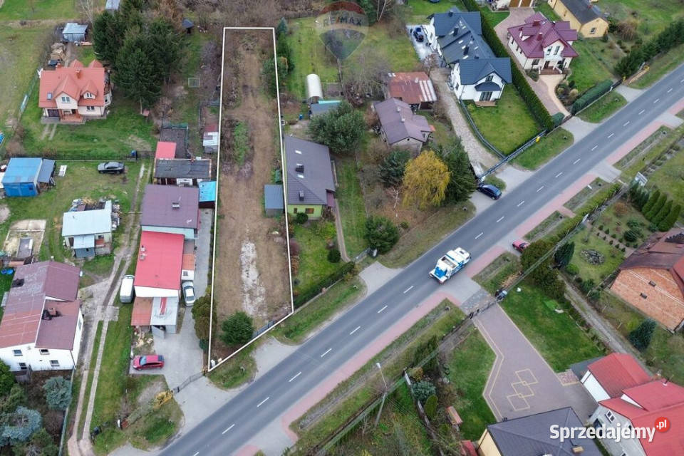 Działka z pozwoleniem na budowę mazowieckie Jaktorów sprzedam