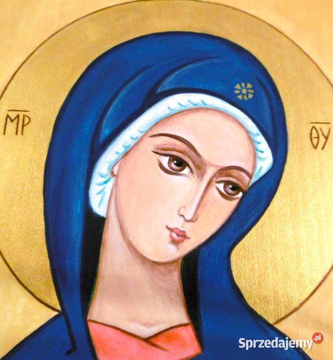 Maryja z Duchem Św PNEUMATOFORA IKONA RĘCZNIE Poznań sprzedam