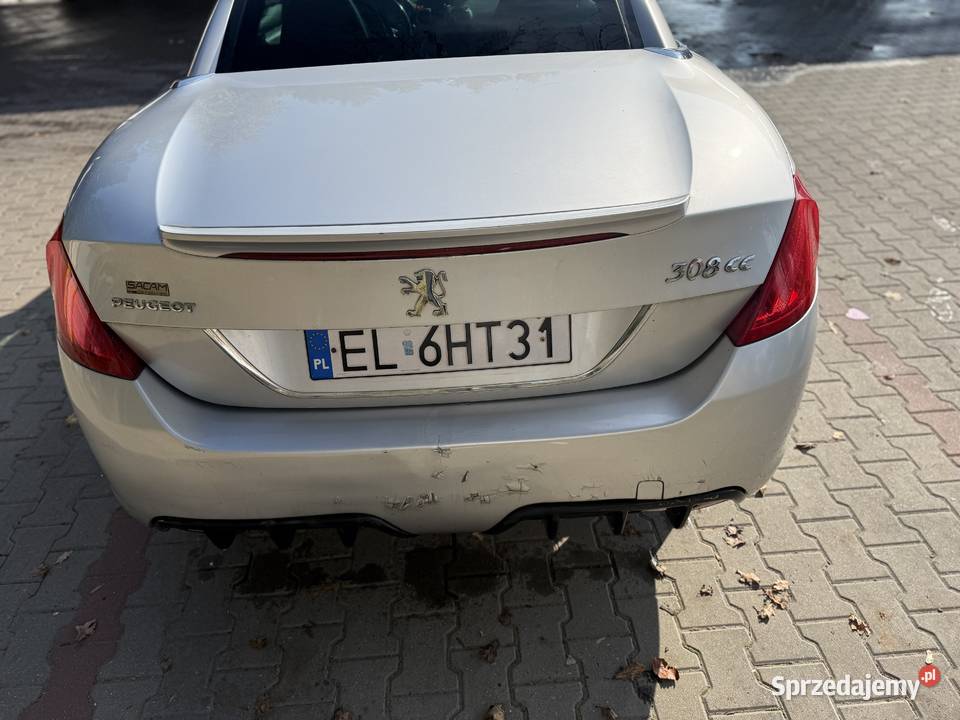 Peugeot 308 CC nieuszkodzony Motoryzacja sprzedam