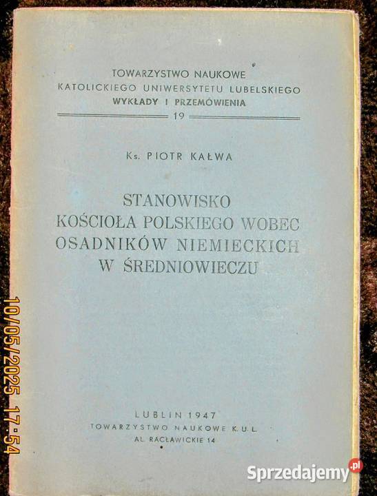 Polski kościół a niemczyzna w średniowieczu lubelskie Bychawka Trzecia