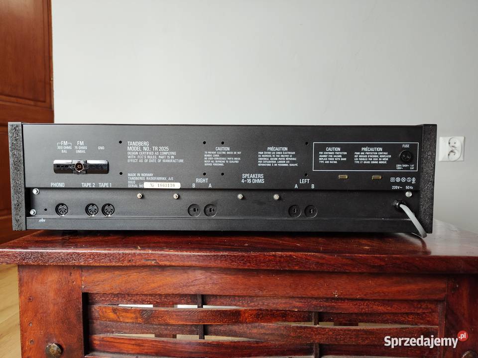TANDBERG TR 2025 Warszawa sprzedam