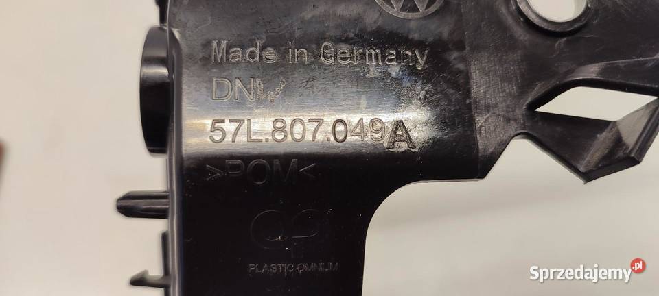 VW TAYRON ŚLIZG ZDERZAKA LEWY TYŁ 57L807049A Części montażowe sprzedam