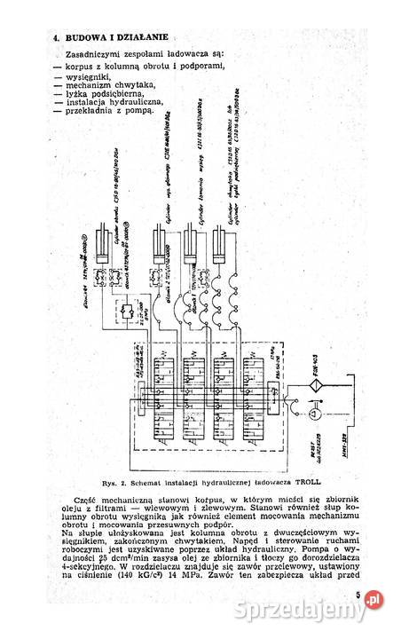 Ładowacz troll 350 T 274 instrukcja i katalog Stalowa Wola