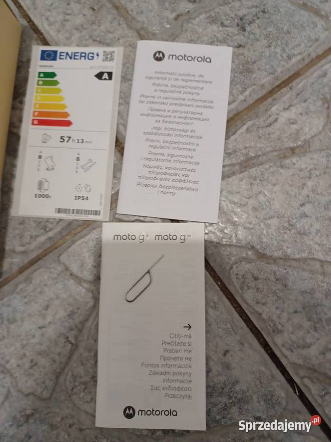 Oryginalne pudełko do telefonu MOTOROLA G15 Myszków