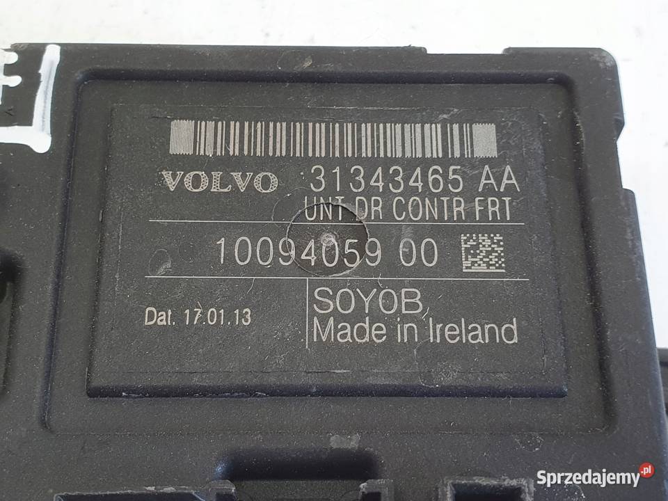 Volvo XC70 II III MODUŁ DRZWI PRAWY PRZÓD osobowe Pozostałe Janów