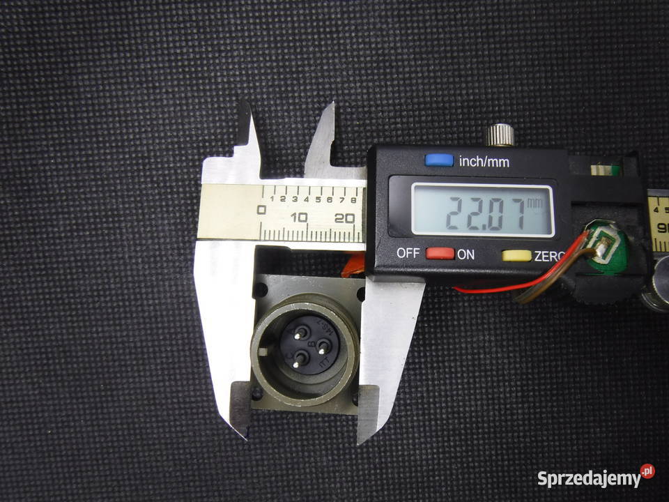 CA3102R14S7P złącze 3 pin gniazdo wtyk ITT Otwock