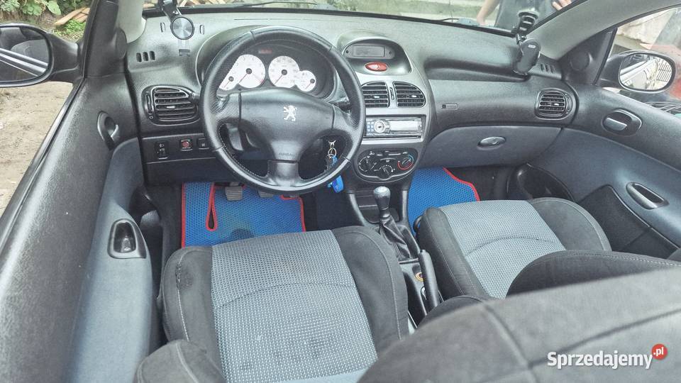 PEUGEOT 206 CC 16 16V 109 CABRIO 2006 KOŃCÓWKA benzyna Łódź