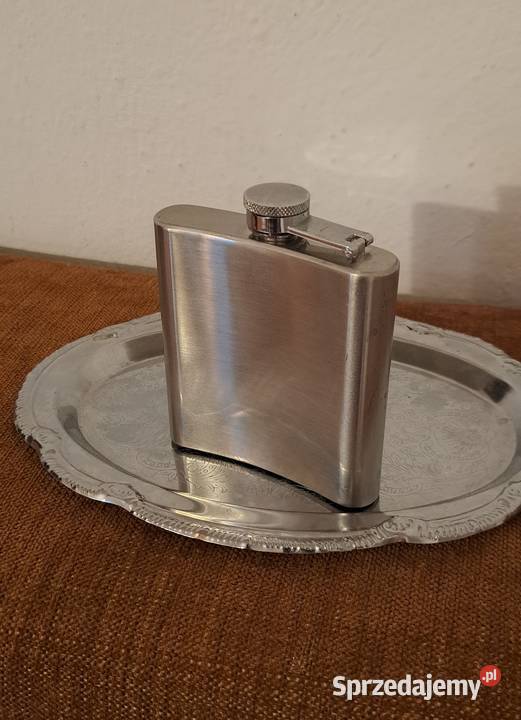 metalowa piersiówka dwie sztuki mazowieckie Warszawa sprzedam