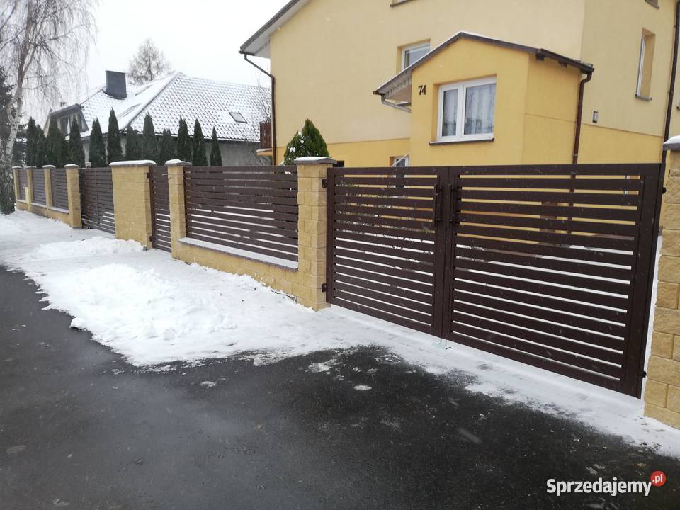 Ogrodzenia Palisada BRAMY FURTKI PRZĘSŁA Łódź