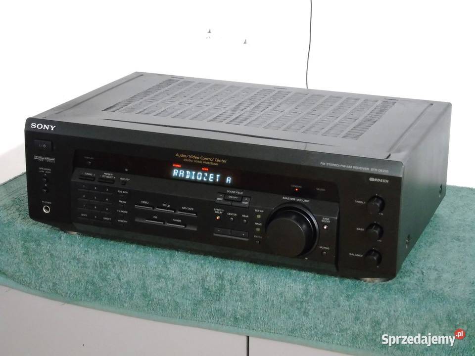 Amplituner Sony STRDE235 RDS sprawny i mocny Jasło