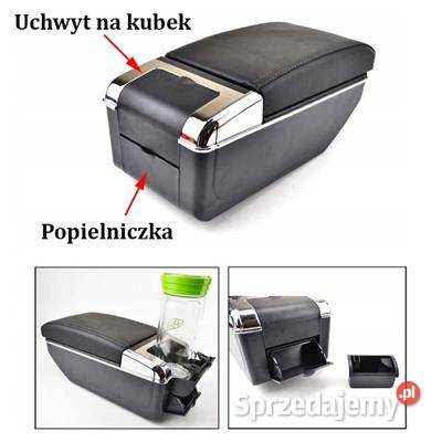 Podłokietnik dedykowany VW Golf 4 Bora Ekoskóra Tczew