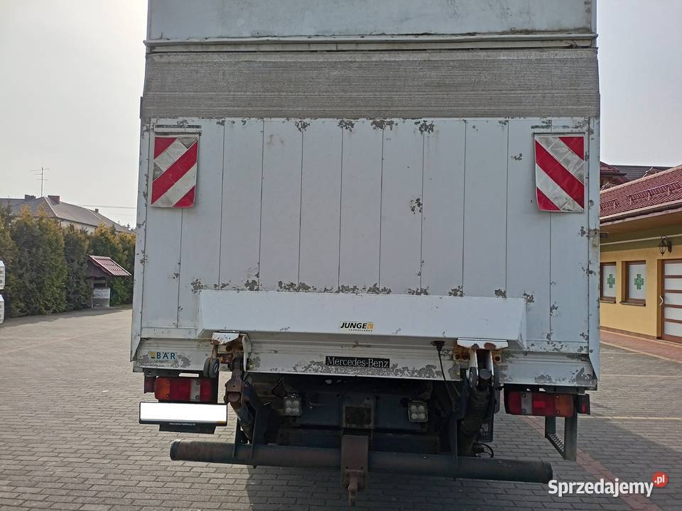 Mercedes Atego 818 2007 r 2 wł kontener 61 m 180KM Kolno