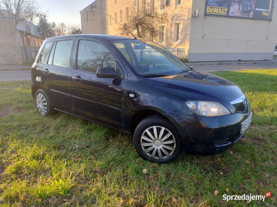 Mazda 2 DY 2005r 13 B Pt i OC 2026 2 Lata W 1 Wł Elbląg