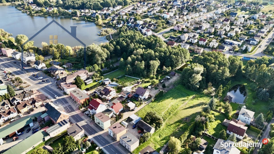 Mały dom na dużej działce cegła Sprzedaż Rybno