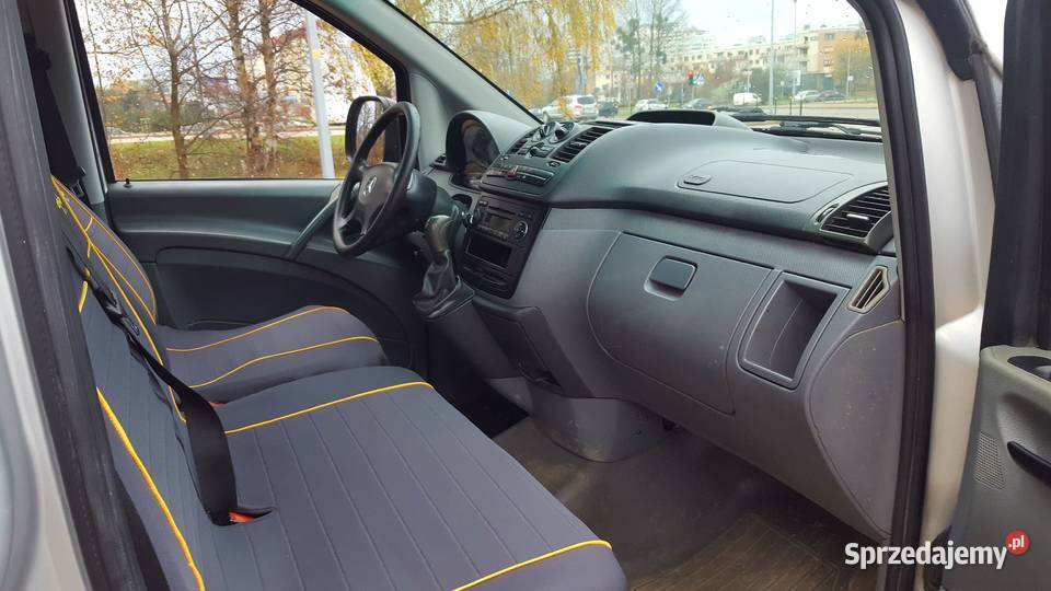 Vito LONG 4x4 2008r brygadówka 6osób Salon