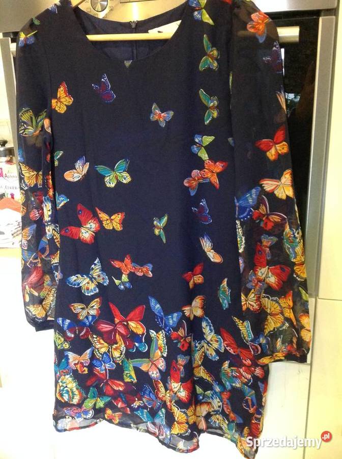 Sukienka Mini Damska XSS motyle Nowa Sól