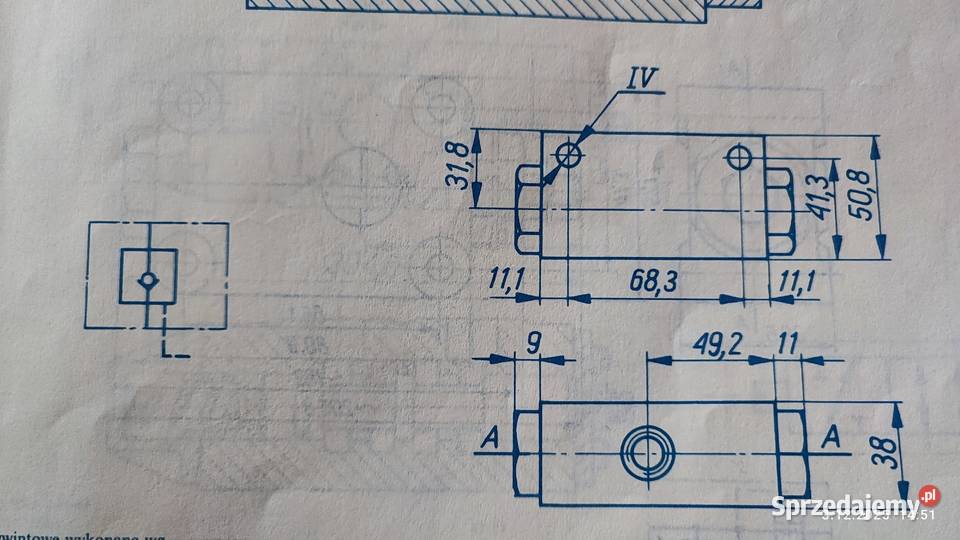 Zawór zwrotny Z60 śląskie Bielsko-Biała