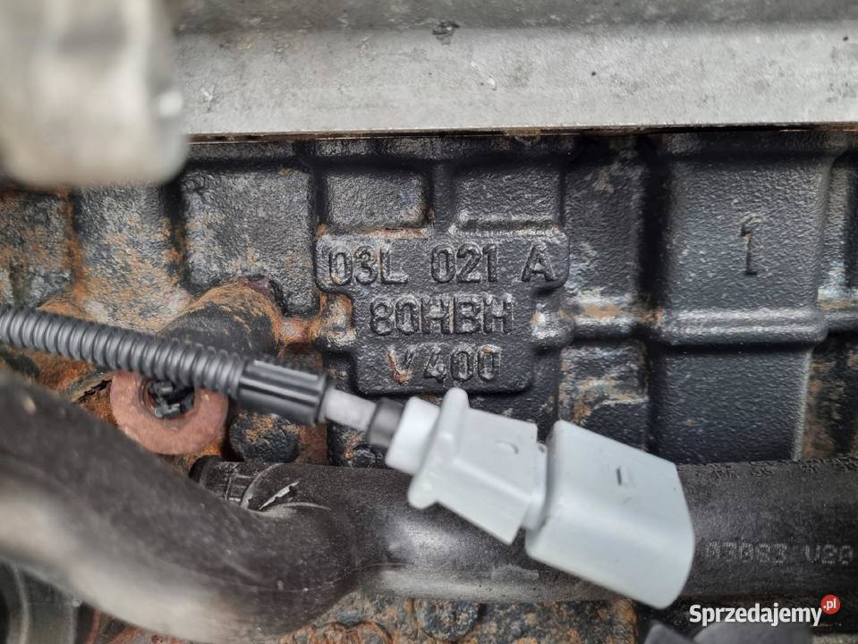 SILNIK KOMPLET Audi A3 II 8P 20 TDI 140 166 CBA Janów