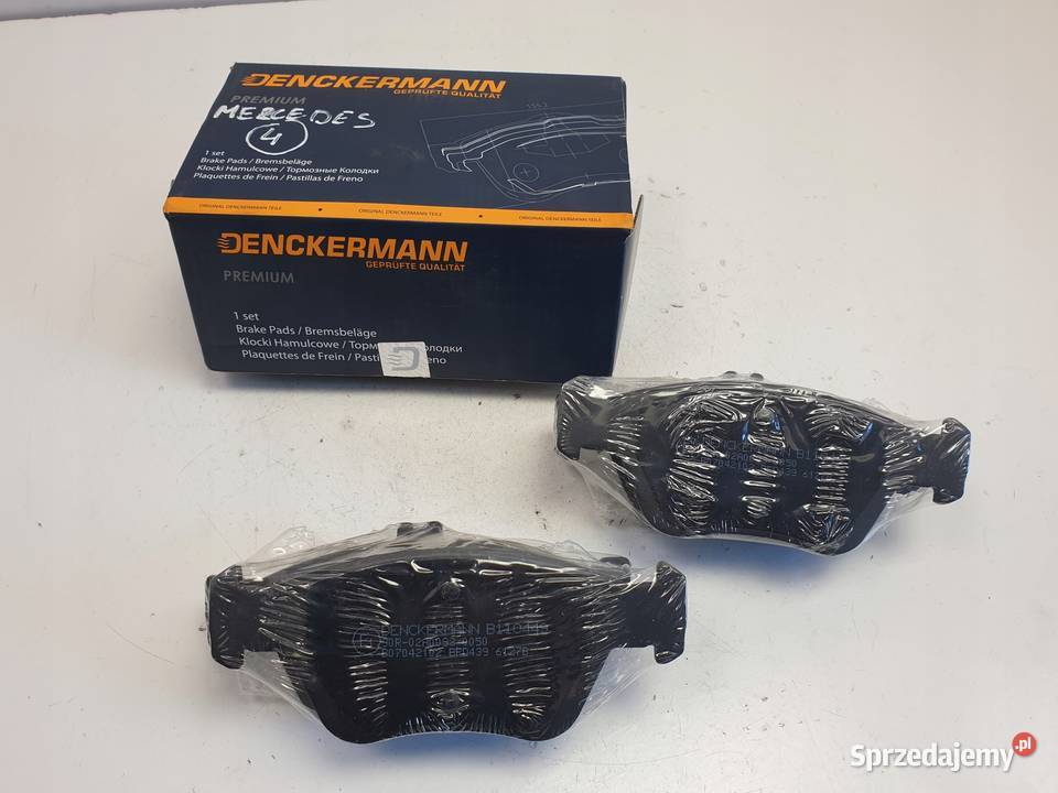 Mercedes CLK W209 30 V6 KLOCKI HAMULCOWE Przód Rudka