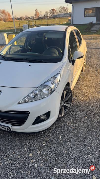 Peugeot 207 16 hdi 90 2010 wersja 99g biały 5 manualna