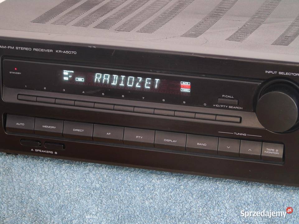 Amplituner Kenwood KRA5070 RDS mocny 2x 100 wat Jasło sprzedam