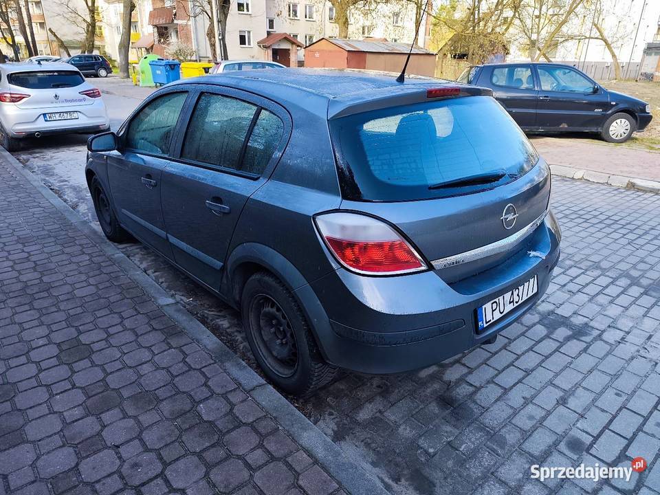 Opel Astra 17CDTI uszkodzony lubelskie Puławy