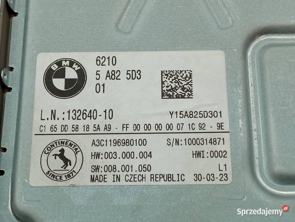 MODUŁ LICZNIKA LEGALNY 5A825D3 Bmw Seria 3 VII Rok produkcji 2023