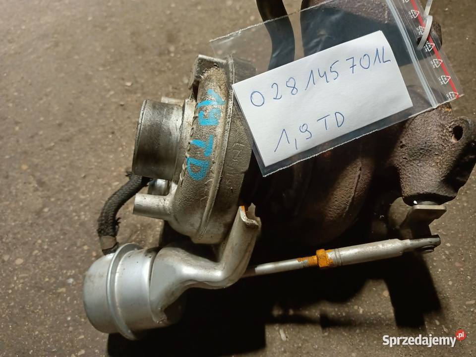 Turbosprężarka Volkswagen T4 19TD 028145701L Kętrzyn