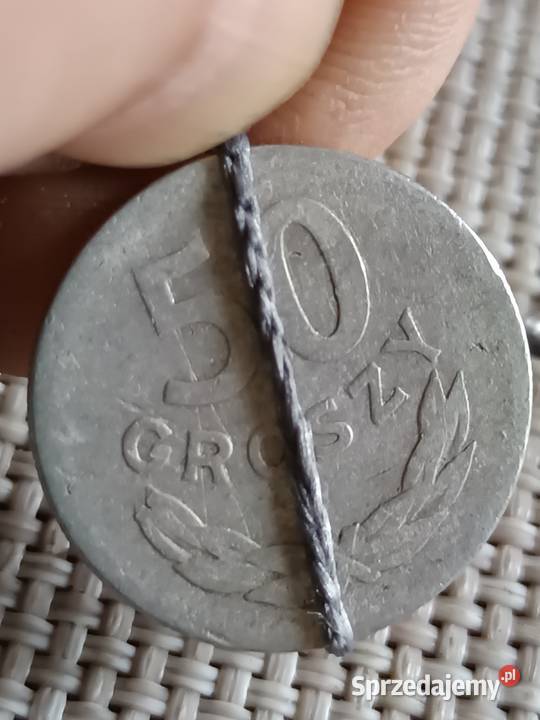 Sprzedam monete 50 groszy 1949 skretka mala Numizmatyka Chełm