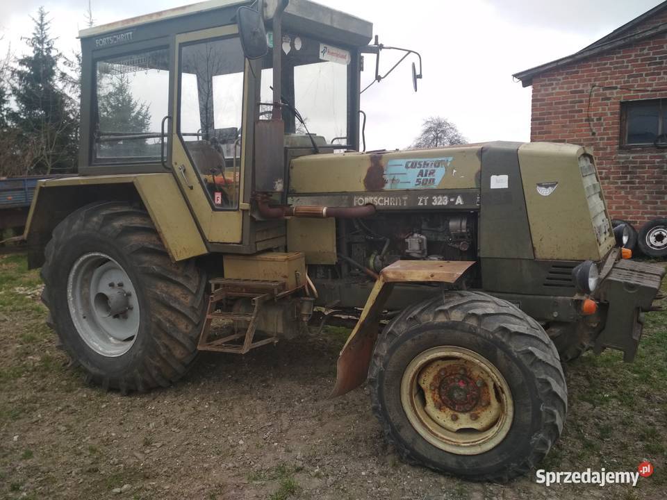 Ciągnik Fortschritt ZT 323A Ciągniki Rolnictwo lubelskie Piaski