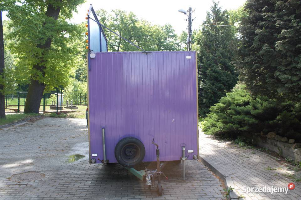 Przyczepa Wesołe Miasteczko Kiosk Gastronomia Kędzierzyn-Koźle sprzedam