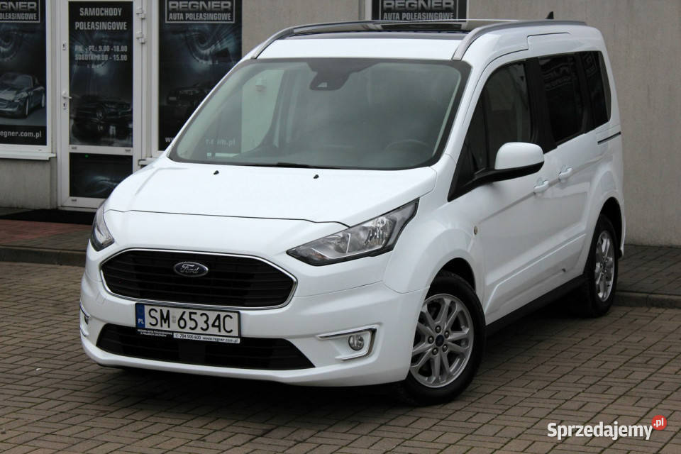 Ford Tourneo Connect Titanium SalonPL FV23 przyciemniane szyby mazowieckie Sokołów sprzedam