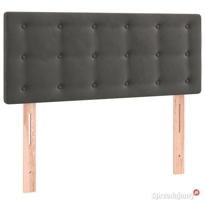 Zagłówek do łóżka z LED ciemnoszary 90x5x7888 mazowieckie Warszawa sprzedam
