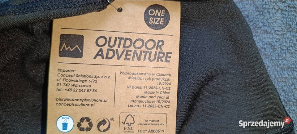 CAMPUS czapka kolor czarny NOWA