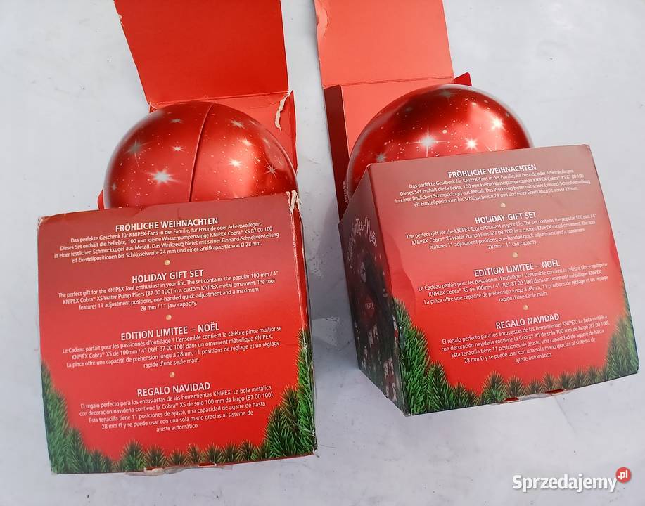 Knipex Cobra XS87 00 100 w bombce choinkowej śląskie Szczerbice