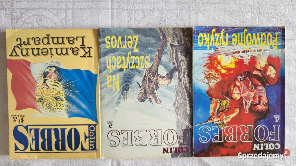 Colin Forbes zestaw książek ISBN 8385079343 sprzedam